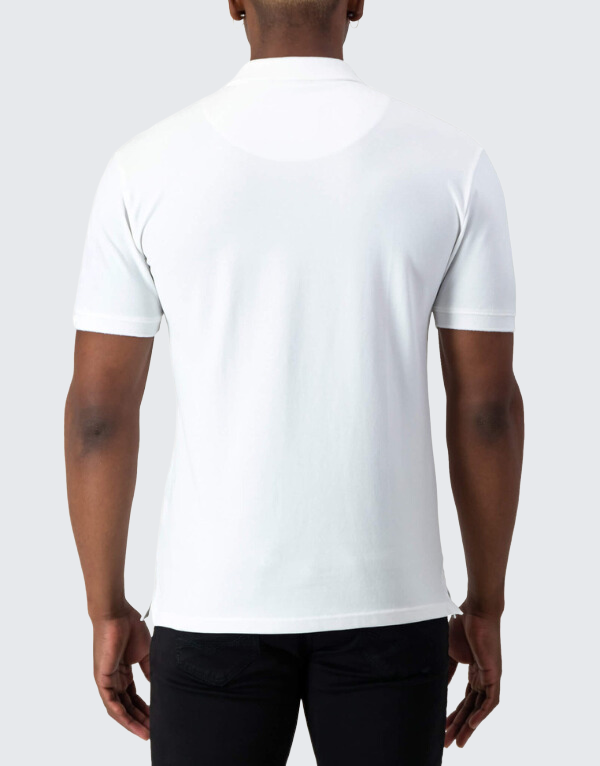 S.P.C.C Vorah Short Sleeve Golfer White Men