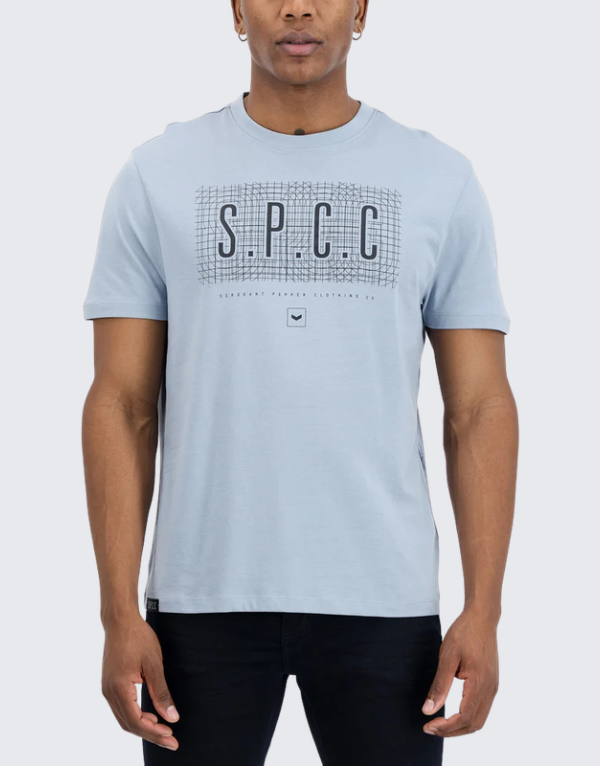 S.P.C.C Aven S/S Tee Light Blue