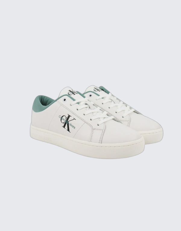 Calvin Klein Classic Cupsole Sneaker Low White Womens