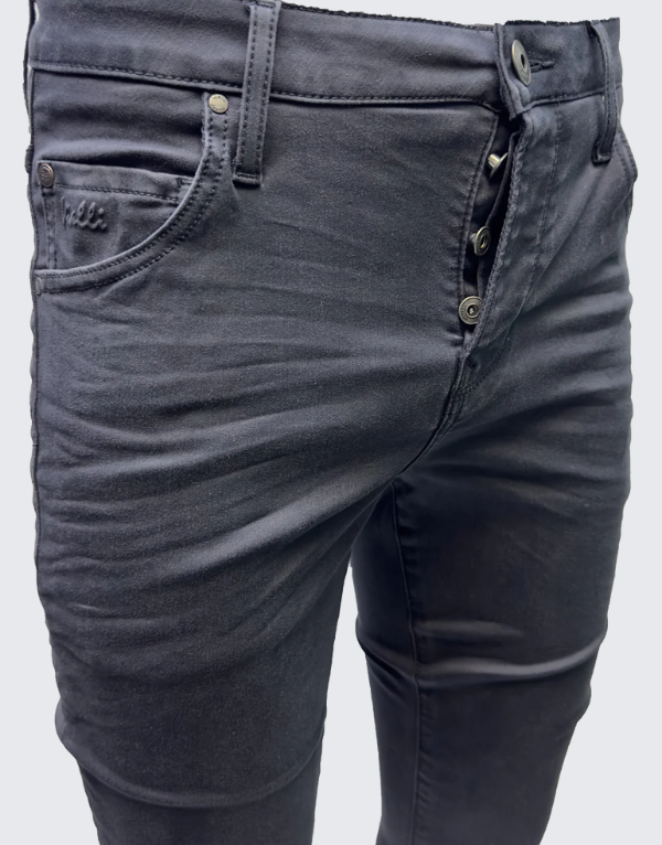 Vialli Espangonzia Jeans In Charcoal  Men