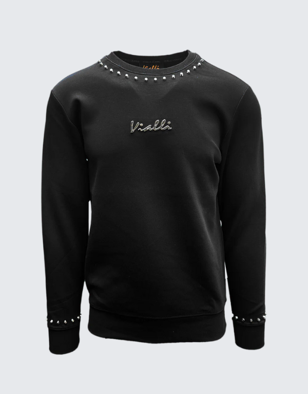 Vialli Gerrado Sweater In Black Men