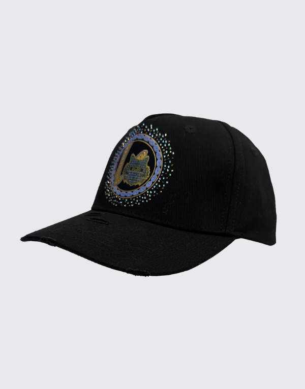 Vialli Iuropa Cap In Black For Men