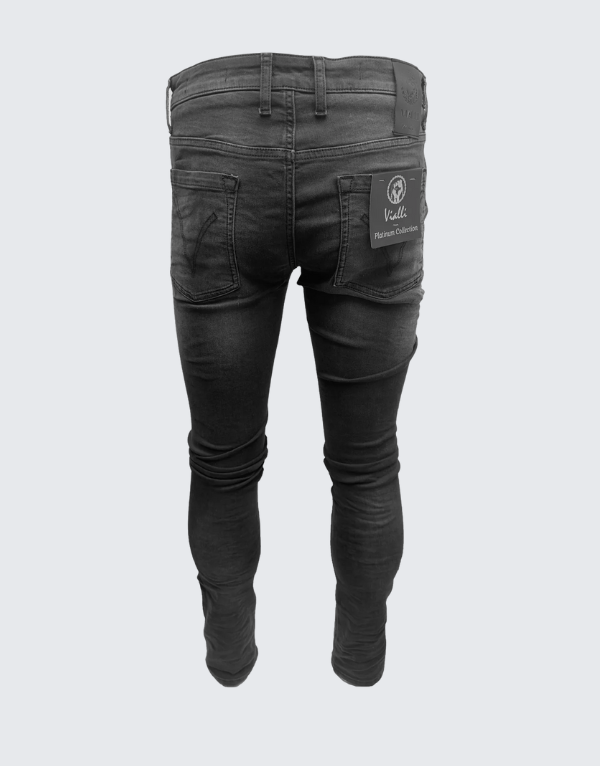 Vialli Jouster Skinny Jeans Black Men