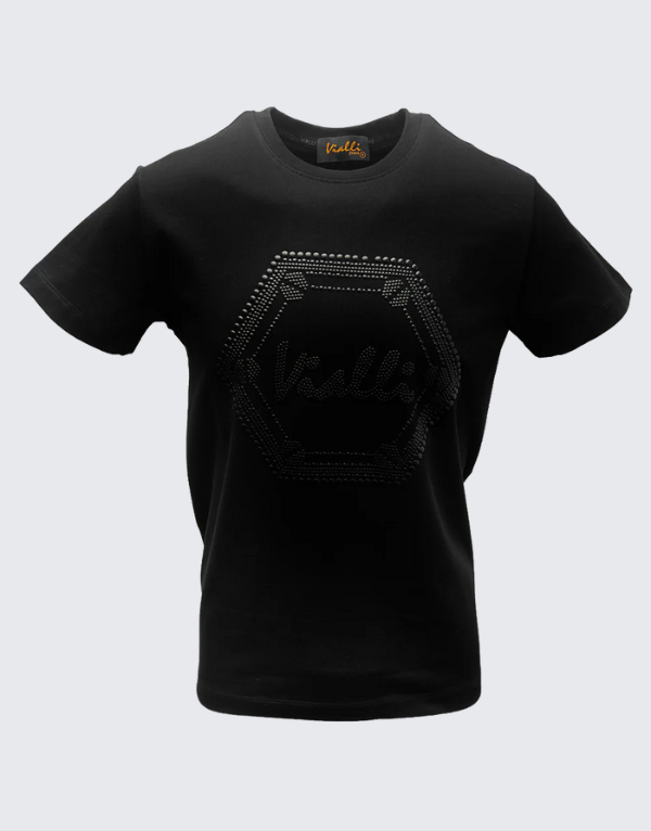 Vialli Lubaba Short Sleeve T-Shirt Black Men