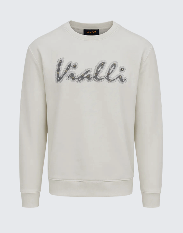 Vialli Merc Sweater White Men