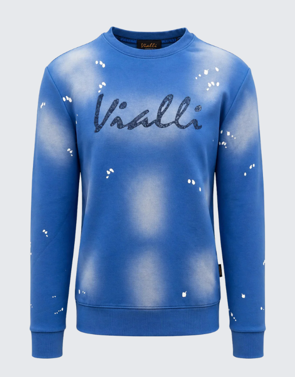 Vialli Mission Sweater Blue Men